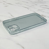 Stepless HD Transparent Tempered Glass Phone Case