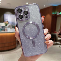 Gradient Magnetic Suction Phone Case 12 Lens Film