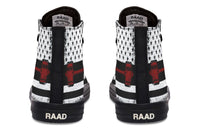 High Top Canvas Shoes For Printing Lovers