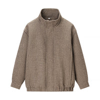 Casual Plaid Pilot Jacket Jacket For Women