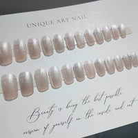 White Fairyland Mid-length Cat's Eye Crystal