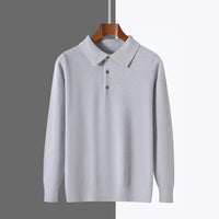 Mens Stylish Casual Pullover Knit Sweater