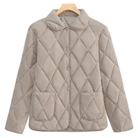 Women's Loose-fitting Lightweight Thin Coat Cotton-padded Jacket