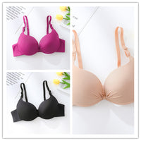 Steel Ring Thin Cup Women's Bra Underwear