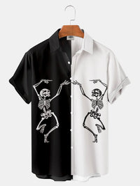 3D Digital Printed Shirt With Four Sides