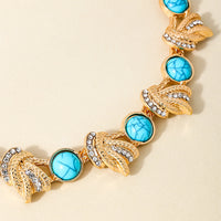 Fashionable Retro Exaggerated Metal Necklace For Women