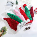 Christmas Hat Coarse Fur Knitted Hat Cute Warm