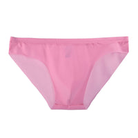 Fashion Men's Ice Silk Transparent Panties