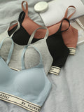 Fashion Personality Letter Printing Thread Cotton Women's Underwear