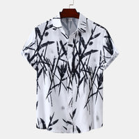 Hawaiian Floral Men's Short-sleeved Shirt Fashion