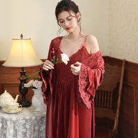 Pajama-style Loungewear Sets For Fall And Winter That Can Be Worn Outside The House