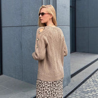 Top Retro Fashion Autumn And Winter Sweater
