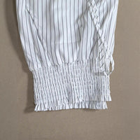 Versatile Vertical-striped Wide-leg Pants