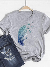 Geometric Printed Summer Short Sleeve
