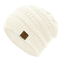 Hot Selling Five-pointed Star Woolen Knitted Hat Women Outdoor Warm Hood