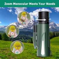 Mobile Photography Tiger Shark Zoom Green HD Outdoor Telescope