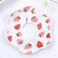 Baby Petal Waterproof Bib Saliva Towel Soft Cotton