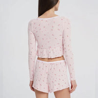 European And American-style Fashionable Womens Loungewear Set