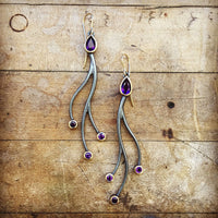 Retro Geometric Round Zircon Trendy Jewelry Earrings For Women