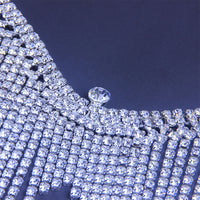 Large Tassel Rhinestone Body Chest Chain Nightclub Fashion