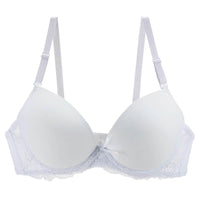 Plus Size Glossy Surface Without A Scratch Women's Underwear Gathering Bra