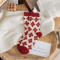 Printing Keep Warm Winter Women Socks