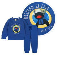 Autumn Men And Women Through Sports And Leisure Trendy Children's Long-Sleeved Trousers