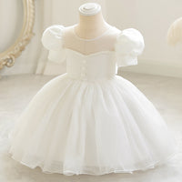 Princess Performance Dress Children Full-year Dress