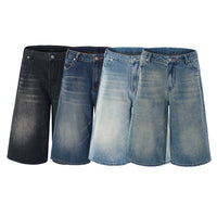 Summer Men And Women Loose Straight Shorts
