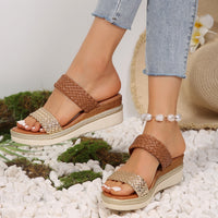 Plus Size Wedge Sandals For Women