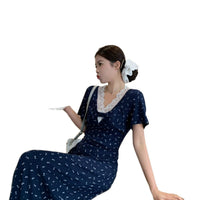 Vneck Summer Floral Dress For Women