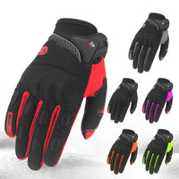 Touch-screen Anti-slip Wear-resistant All-finger Sports Gloves Motorcycle Outdoor