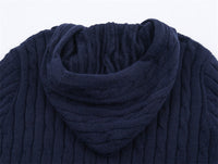 Women's Loose Casual Twist Hoodie Top