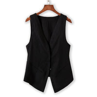 Women's Casual Linen Short VestUndershirt