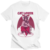 Mens Short-Sleeve Cool Baphomet T-Shirt