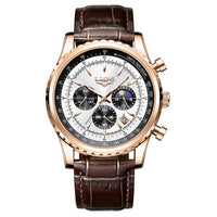 New Men's Multi-function Timing Sports Waterproof Watch