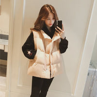 Cotton Vest Women's Short Winter Down