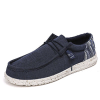 Men's Patchwork Breathable Casual Canvas Shoes