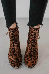 Autumn And Winter Leisure Low Square Heel Female Boots