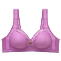 Large Size Thin Wireless Underwear Push Up Non-magnetic Bra