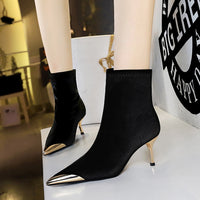 Light Luxury Women's Boots Banquet Pedicure Slimming