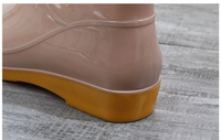 Women's Low-cut Rain Boots Non-slip Waterproof Tendon Bottom