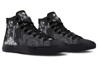 Printed Couple High-top Canvas Shoes