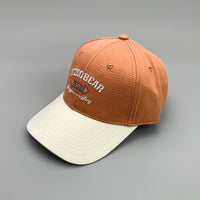 Simple Color Matching Letters Graffiti Cotton Embroidery Sports Breathable Baseball Cap