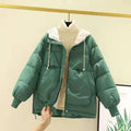 Short Winter Cotton Clothing Student Coat Women