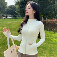 Ice Silk Sun Protection Clothing Women's Slim-fit UV-proof Tight Sports Jacket