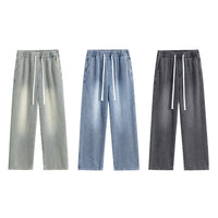 Fashion Brand Loose Drawstring All-matching Trousers