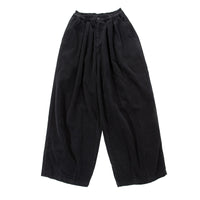 Womens Retro Loose Wide-Leg Corduroy Workwear Casual Pants