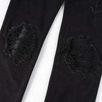 Jeans Men's High Street Fashion Brand Street Ripped Jeans