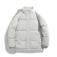 Solid-color Womens Windproof And Warm Jacket